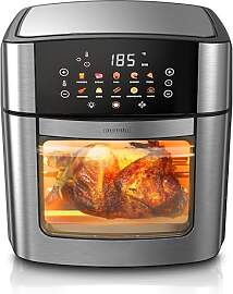 Arendo - Wlan Heißluftfritteuse XXL 16 Liter -