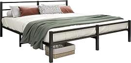 ARFARLY Metallbett 140x200 cm Bettrahmen mit