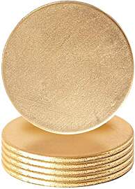 Argon Tableware Metallische Untersetzer - 10cm -