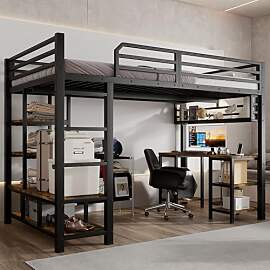 Arhatreya Hochbett 120x200 cm, Kinderbett mit