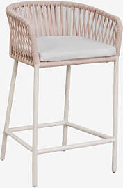 Arhiza Hoher Gartenhocker Beige Nude & ↑65