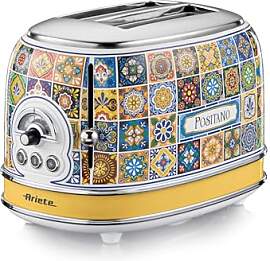 Ariete Toaster 155 Positano, Mediterranes Design,