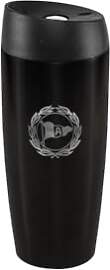 Arminia Bielefeld Thermobecher Schwarz mit Logo