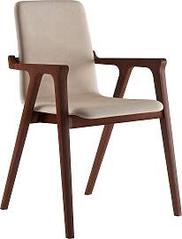 Armlehnstuhl HOME AFFAIRE "AXA", beige