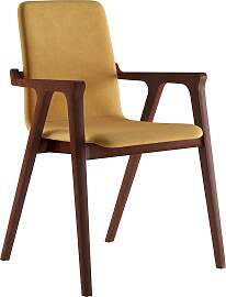 Armlehnstuhl HOME AFFAIRE "AXA", gelb