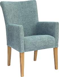 Armlehnstuhl HOME AFFAIRE "King", blau