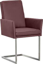 Armlehnstuhl K+W KOMFORT & WOHNEN, rot