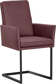 Armlehnstuhl K+W KOMFORT & WOHNEN, rot