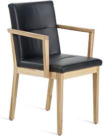 Armlehnstuhl mit Polstersitz und Polsterrücken