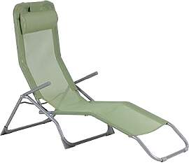aro Sonnenliege mit Kippfunktion, Stahl,