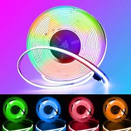 Arotelicht COB LED Streifen RGB 24V 5M, COB LED