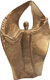 ars liturgica Engel des Friedens Figur aus Bronze