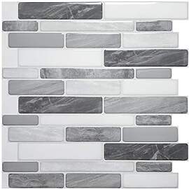 Art3d 10-Blätter Selbstklebender Backsplash 30 *