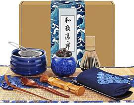 Artcome 12-teiliges japanisches Matcha-Teeset,