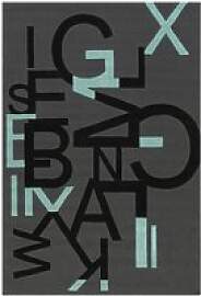 Arte Espina Kurzflorteppich Sam 4161 schwarz B/L:
