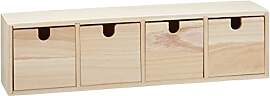 Artemio 14002155 Schubladenschrank, Holz, Beige,