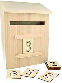 Artemio 14002293 Adventskalender zum Dekorieren