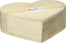 Artemio VIBC15 Holzkiste Herz mit drehbarem
