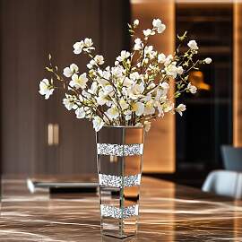 Artloge Tischvase Dekorative Vase 30cm Hoch: