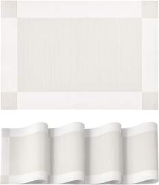 Artoid Mode Beige PVC Platzsets 4er Set, 30x45cm