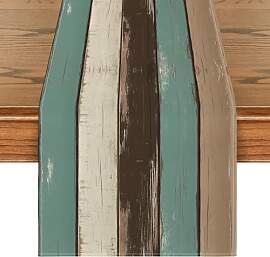 Artoid Mode Blau Planken Antik Alt Rustikal Holz