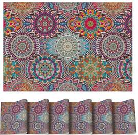 Artoid Mode Boho Vintage Marokkanisch PVC