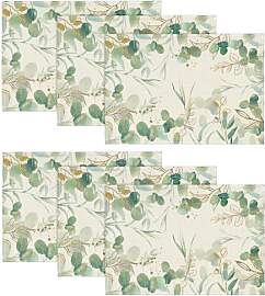 Artoid Mode Grüner Eukalyptus Sommer 6er Set