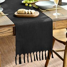 Artoid Mode Schwarz Landhausstil Quasten