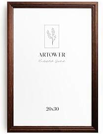 Artower® Bilderrahmen Vintage Braun Holz Rahmen
