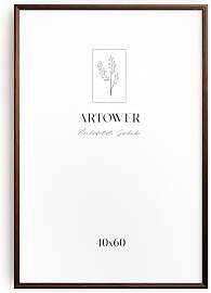 Artower® Bilderrahmen Vintage Braun Holz Rahmen