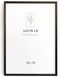Artower® Bilderrahmen Vintage Braun Holz Rahmen