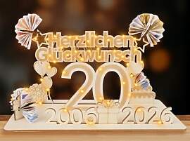 ARTREE 20 Geldgeschenke Geburtstag Frau Mann, 2026 