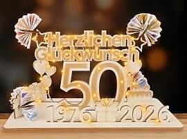 ARTREE 50 Geldgeschenke Geburtstag Frau Mann, 2026 