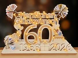 ARTREE 60 Geldgeschenke Geburtstag Frau Mann, 2026 