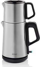 Arzum AR3143 Teacharm Teemaschine, Grau, 1800W
