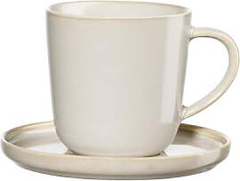 ASA COPPA Espressotasse mit Unterteller, tofu D. 6 