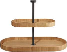 ASA Selection Wood Etagere 2-stufig oval