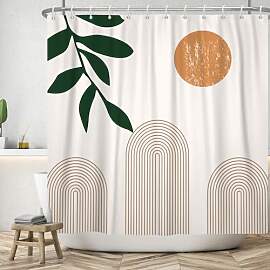 ASDCXZ Boho Duschvorhang 180x180 cm, Modern