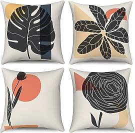 ASDCXZ Boho Kissenbezug 40x40 cm 4er Set, Modern