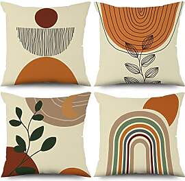 ASDCXZ Boho Kissenbezug 40x40 cm 4er Set, Modern