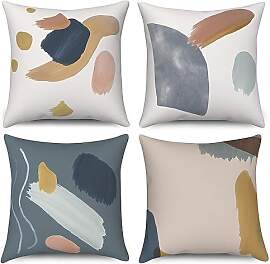 ASDCXZ Boho Kissenbezug 40x40 cm 4er Set, Modern