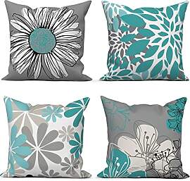 ASDCXZ Grün Kissenbezug 40x40 cm 4er Set,