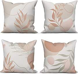 ASDCXZ Kissenbezug Boho 40x40 cm 4er Set, Modern