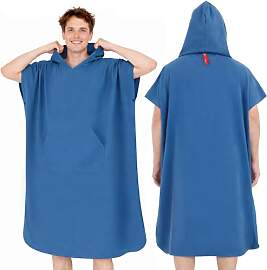 Asde PonDy Mikrofaser Badeponcho Unisex Damen