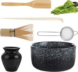 ASelected Matcha Set Matcha Besen 6er-Set Macha