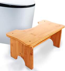 ASelected Toilettenhocker Kackhocker 30 x 19 x 17