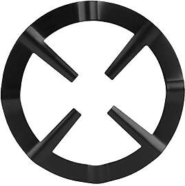 ASHATA Gasherdaufsatz,Runder Wok Ring Gasherdkreuz 