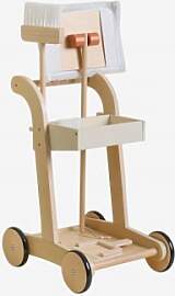Ashley Kids Reinigungswagen Aus Holz Braun Natur - 