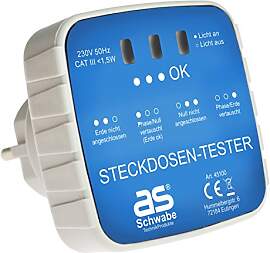 as - Schwabe Anschluss-Prüfstecker –
