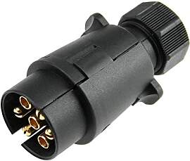 as - Schwabe Camping Stecker 7-polig – 12 V